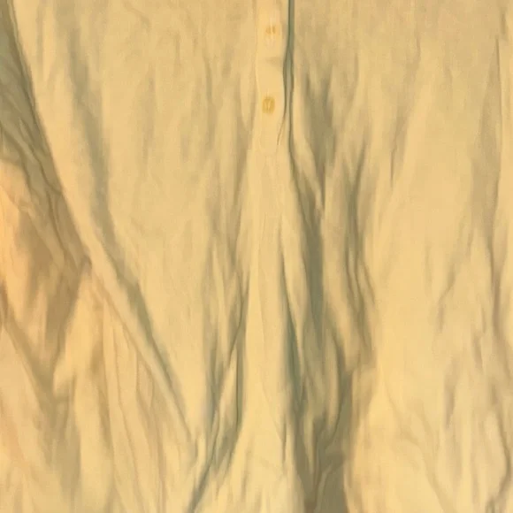 Old Navy Yellow Long Sleeve Buttoned Blouse - Picture 4 of 5